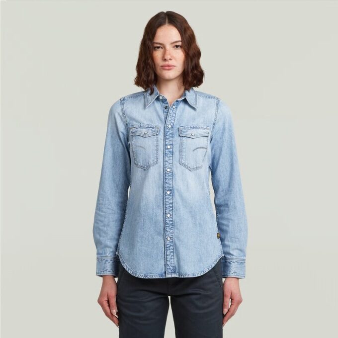 Slank Western Shirt