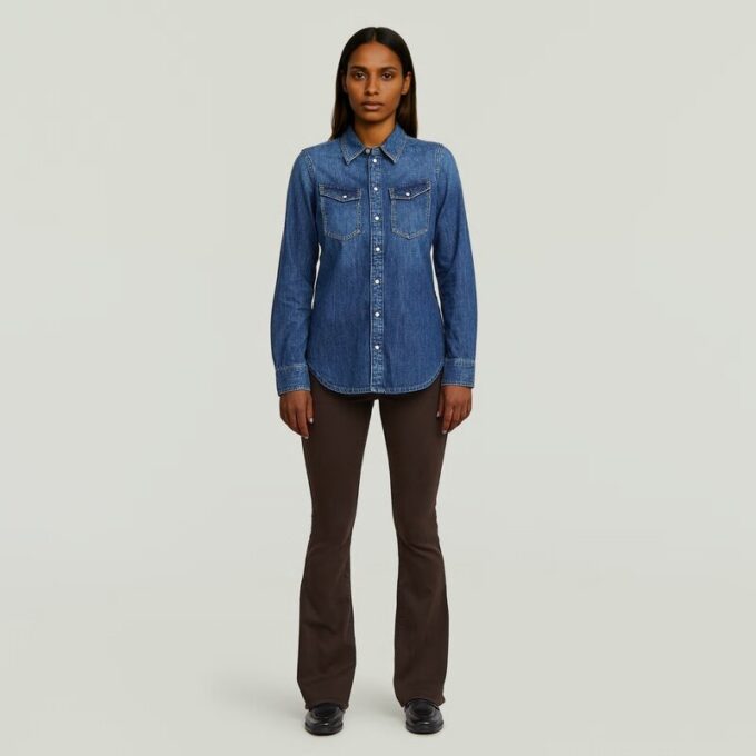 Slank Western Shirt