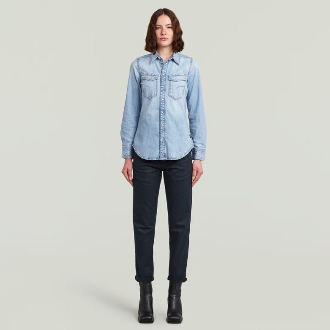 Slank Western Shirt