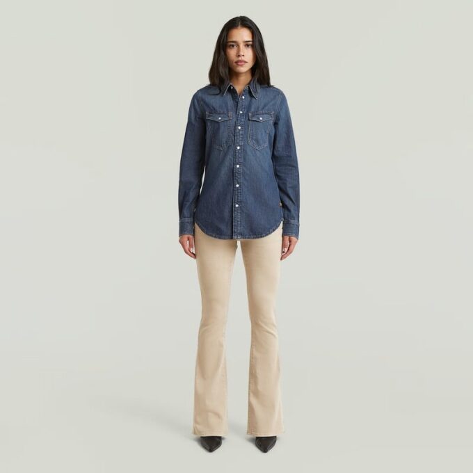 Slank Western Shirt