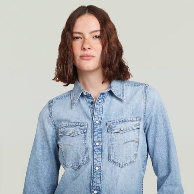 Slank Western Shirt