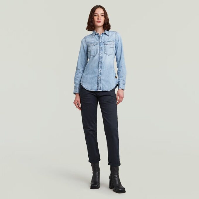 Slank Western Shirt