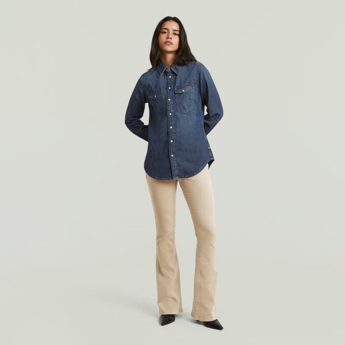 Slank Western Shirt