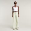 Slim crop top met drukknopen aan de achterkant Slim crop top met drukknopen aan de achterkant