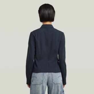 Slim-fit overhemd met rits Slim-fit overhemd met rits