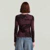 Slim-fit T-shirt met allover print Slim-fit T-shirt met allover print