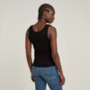 Slim geribbeld tanktopje Slim geribbeld tanktopje