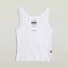 Slim geribbeld tanktopje Slim geribbeld tanktopje