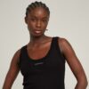 Slim geribbeld tanktopje Slim geribbeld tanktopje