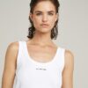 Slim geribbeld tanktopje Slim geribbeld tanktopje