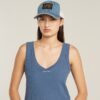 Slim geribbeld tanktopje Slim geribbeld tanktopje