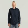Slim Poplin Shirt met Lange Mouwen Slim Poplin Shirt met Lange Mouwen