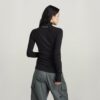 Slim Rib Mock Top Slim Rib Mock Top