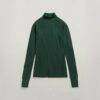 Slim Rib Mock Top Slim Rib Mock Top