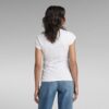 Slim top met borstprint Slim top met borstprint