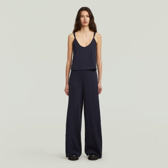 Spaghettibandjes losse jumpsuit Spaghettibandjes losse jumpsuit