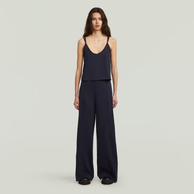 Spaghettibandjes losse jumpsuit Spaghettibandjes losse jumpsuit