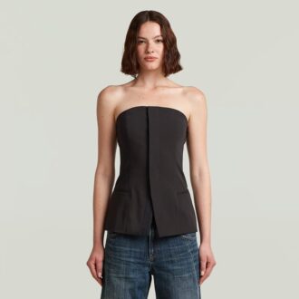 Strapless vest