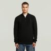 Structuur Half Zip Knit Structuur Half Zip Knit