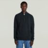 Structuur Half Zip Knit Structuur Half Zip Knit