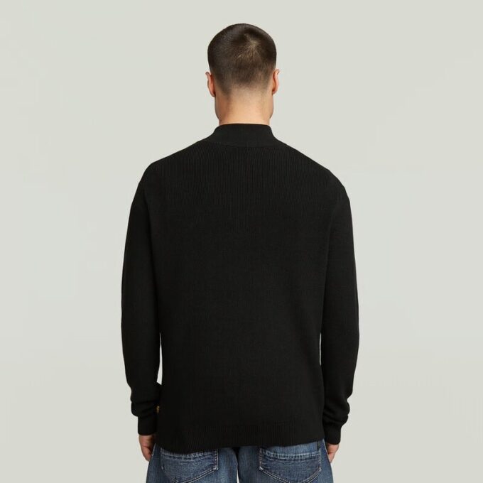 Structuur Half Zip Knit Structuur Half Zip Knit