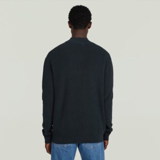 Structuur Half Zip Knit