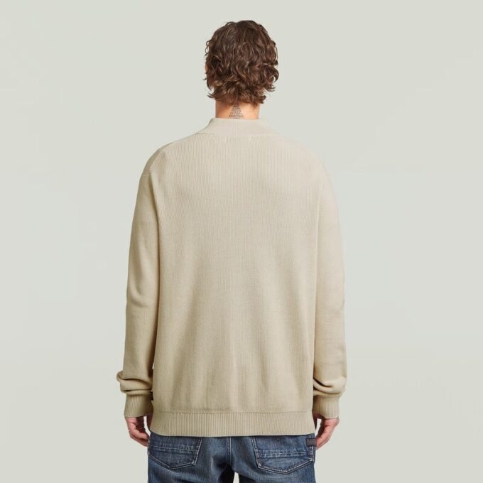 Structuur Half Zip Knit Structuur Half Zip Knit