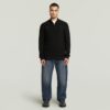 Structuur Half Zip Knit Structuur Half Zip Knit