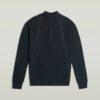 Structuur Half Zip Knit Structuur Half Zip Knit