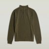 Structuur Half Zip Knit Structuur Half Zip Knit