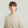 Structuur Half Zip Knit Structuur Half Zip Knit