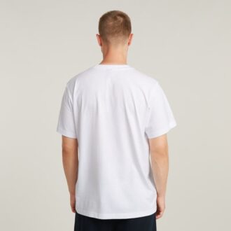 Symbolen Print Los T-shirt