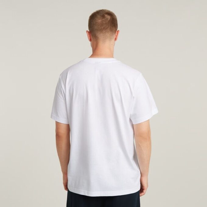 Symbolen Print Los T-shirt Symbolen Print Los T-shirt
