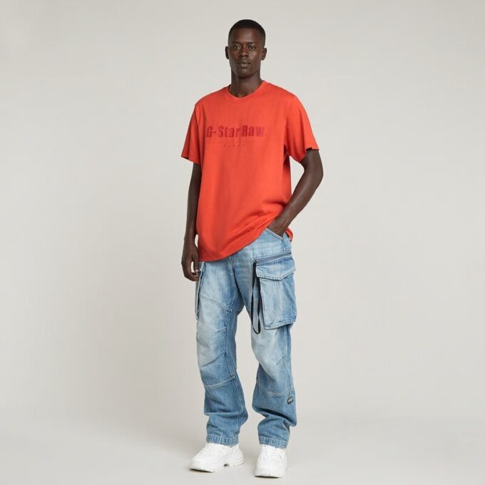 Symbolen Print Los T-shirt Symbolen Print Los T-shirt