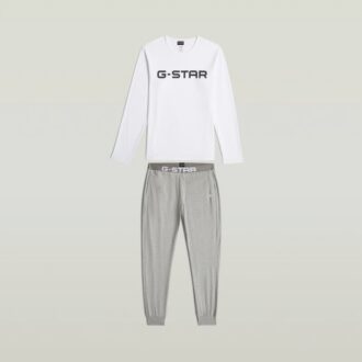 T-shirt en broek pyjamaset