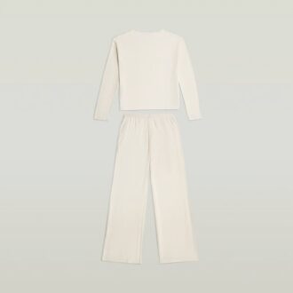 T-shirt en broek pyjamaset