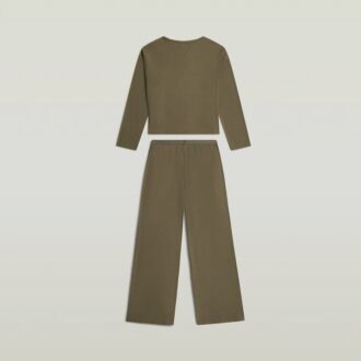 T-shirt en broek pyjamaset