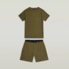 T-shirt en korte pyjamaset T-shirt en korte pyjamaset