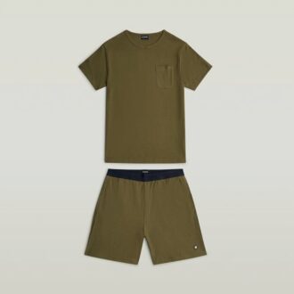 T-shirt en korte pyjamaset