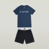 T-shirt en korte pyjamaset T-shirt en korte pyjamaset