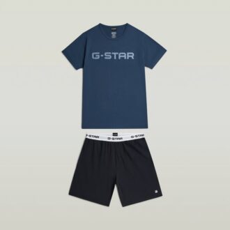 T-shirt en korte pyjamaset