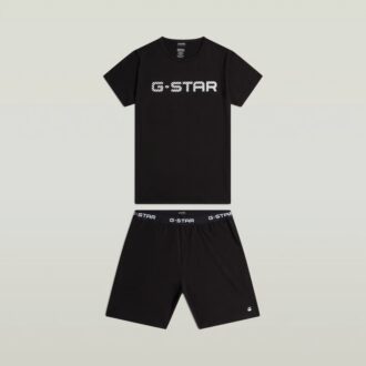 T-shirt en korte pyjamaset