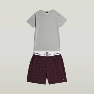 T-shirt en korte pyjamaset