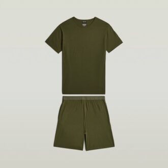 T-shirt en korte pyjamaset