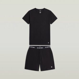 T-shirt en korte pyjamaset