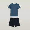 T-shirt en korte pyjamaset T-shirt en korte pyjamaset