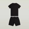 T-shirt en korte pyjamaset T-shirt en korte pyjamaset