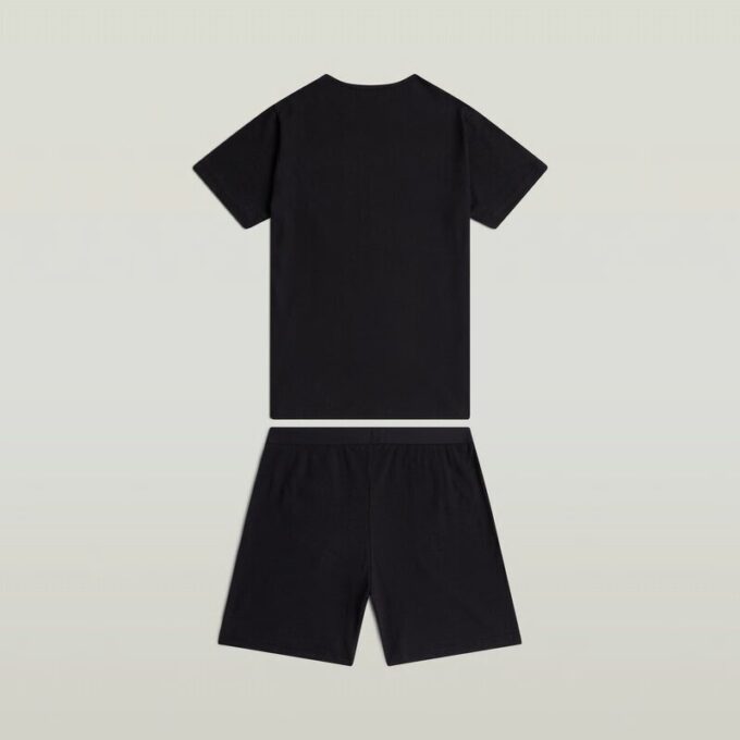 T-shirt en korte pyjamaset T-shirt en korte pyjamaset