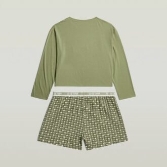 T-shirt en korte pyjamaset
