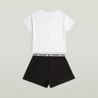 T-shirt en korte pyjamaset